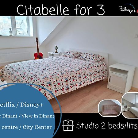 O Reflets - Citabelle For 3 - Studio 2 Beds View "Citadelle" Dinant Exterior foto
